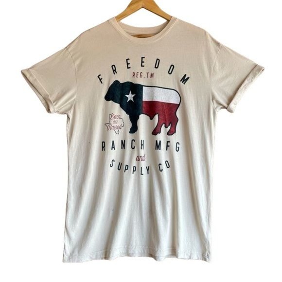 WOMENS AMERICAN HIGHWAY  TAN TSHIRT SZ:XL  NWOT - Picture 1 of 8
